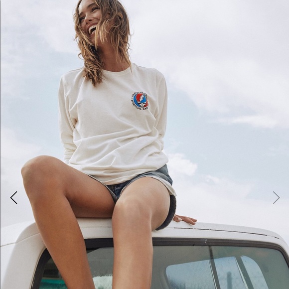 Spiritual Gangster Tops - Spiritual Gangster Grateful Dead Long Sleeve Tee M